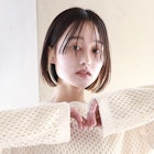 【Lilly】インナーグレージュがボブに映えるシースルーバング