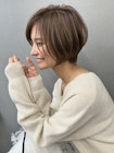 大人ショートヘア/ハイライトカラー/イルミナカラー[国分寺]