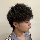 バーバー理容室 ツイストスパイラルパーマ