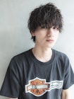 【aRietta】緩めスパイラルパーマ×ノン刈り上げマッシュ