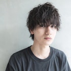 【aRietta】緩めスパイラルパーマ×ノン刈り上げマッシュ