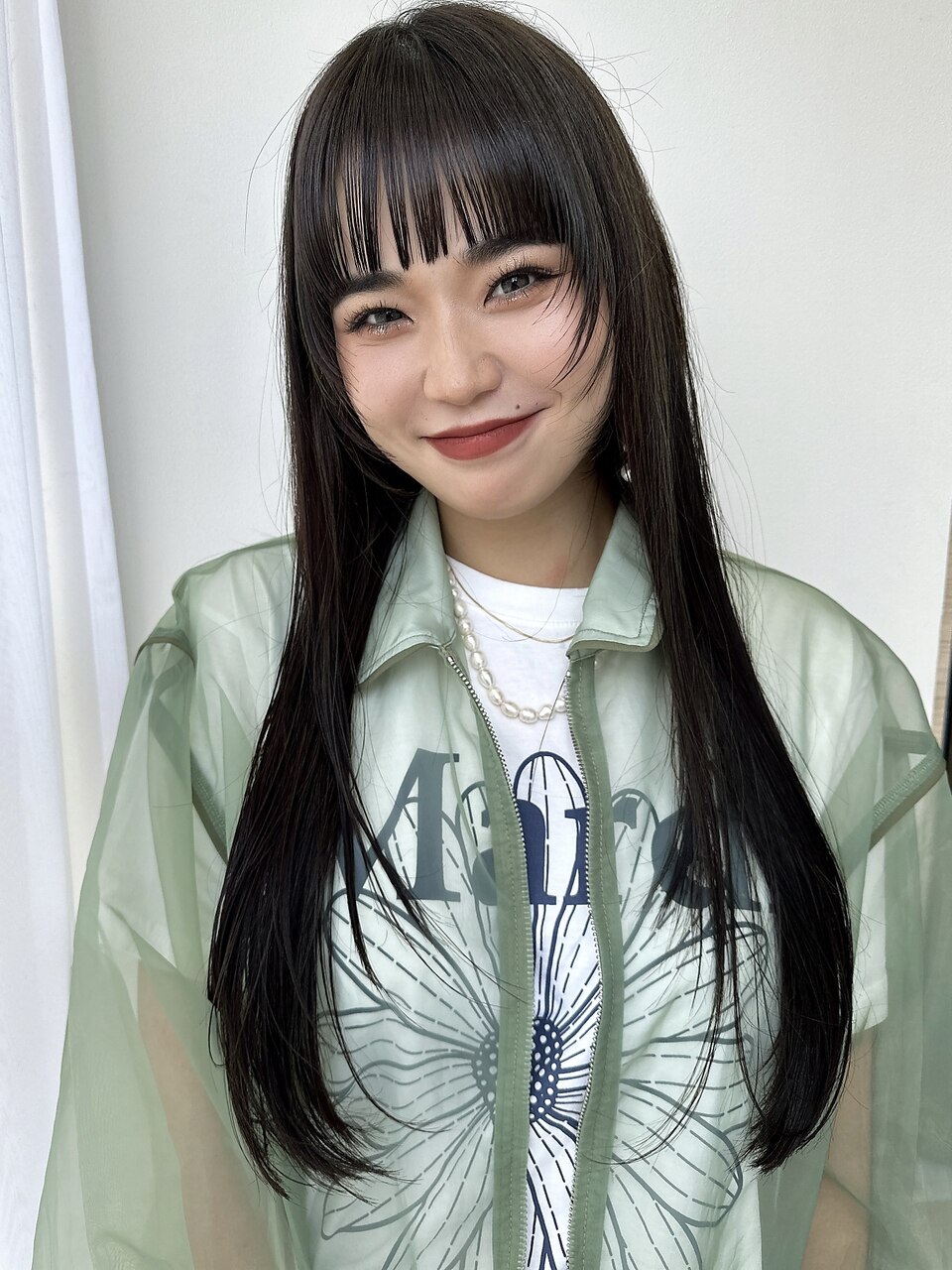 ロング顔まわりウルフレイヤー