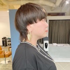 ▲秋はモダン、マッシュウルフ×スモーキーアッシュ▲