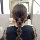 フィッシュボーン編み下ろし