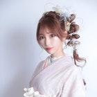 振袖に似合う成人式・卒業式ヘアセット