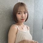 ミルクティーナチュラルボブ/メルティカラー/ダークアッシュ