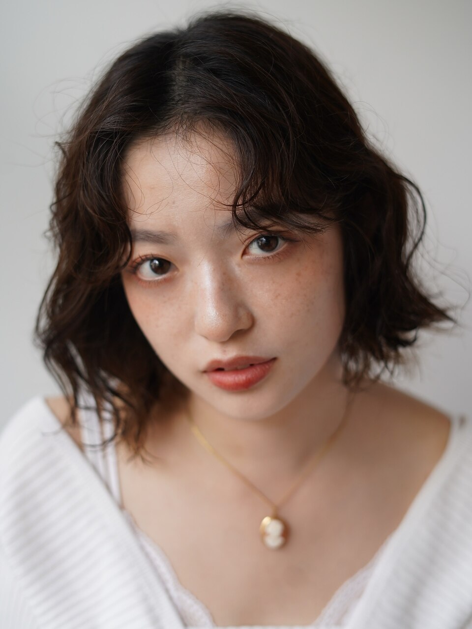 骨格診断ナチュラル/イエベ/パーソナルカラー診断/ボブ/パーマ