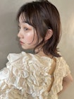 【PARK】くびれ外はねボブ×束感シースルーバング