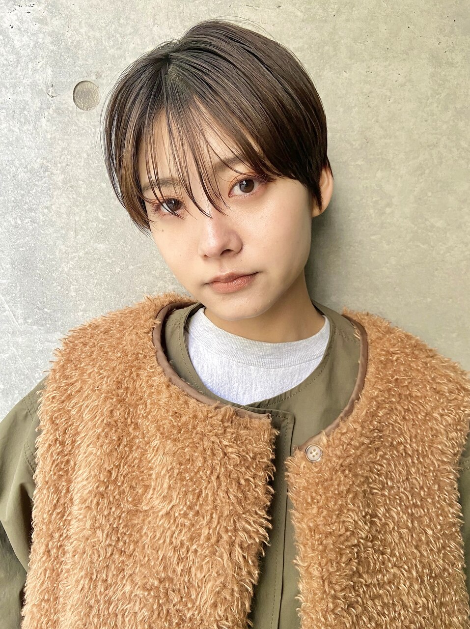☆【春日美月】長めバング☆大人色気マッシュショート