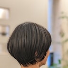 大人かわいいひし形ボブ