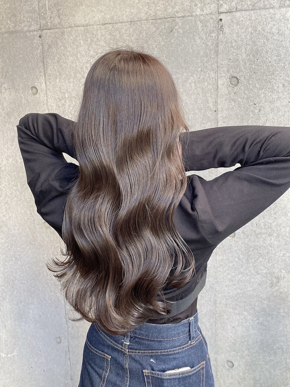 【LAGOON】ブリーチなしで大人な透け感♪ミルクショコラ