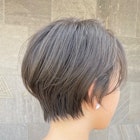 横顔美人ショートヘア