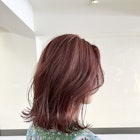 小森谷,前髪マチルダボブ,ピンクベージュ,インナーグレージュd17