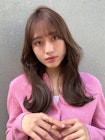 大人可愛い韓国くびれミディヘア
