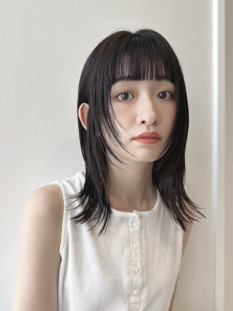 [K-two名古屋/栄町/矢場町]小顔ミディアムレイヤー
