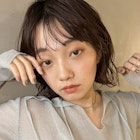 【PARK】ラベンダーブラウン×ニュアンスくびれボブ