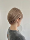 【Juve】ケアブリーチ／ホワイトベージュ／ショート