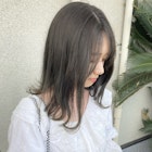 ハイライト×カーキグレージュ