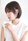 似合わせカット×丸みボブ