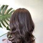 くびれレイヤーカット・ラベンダーグレージュ