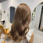 ブリーチなしカラー / ミルクティーブラウン