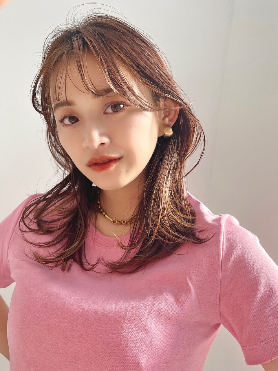 ♪大人カジュアルスタイル　ミディアムレイヤー♪