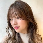 大人可愛い2way レイヤーカット サイドバング