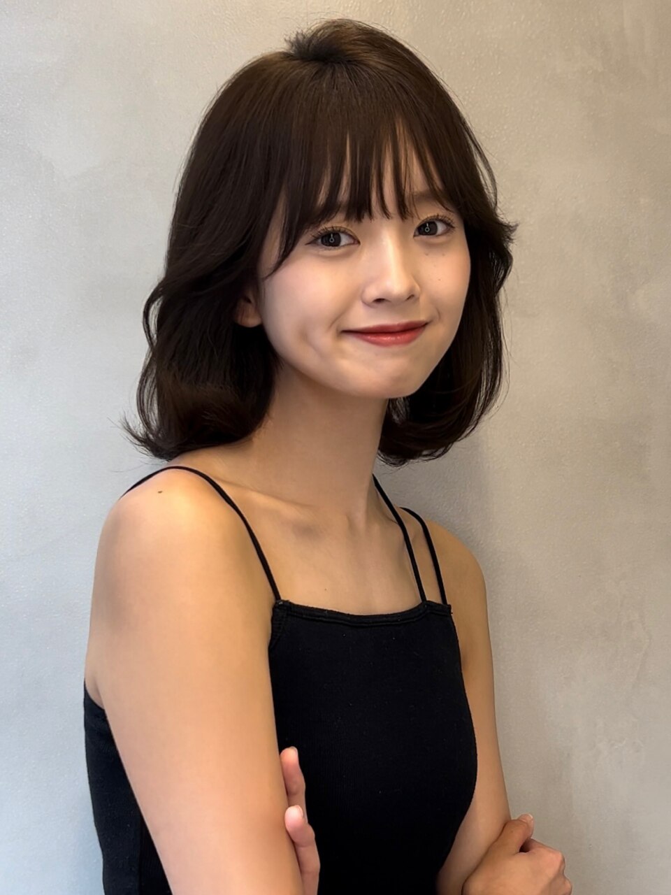 ウルフカット　タンバルモリ　タッセルボブ　韓国ボブ