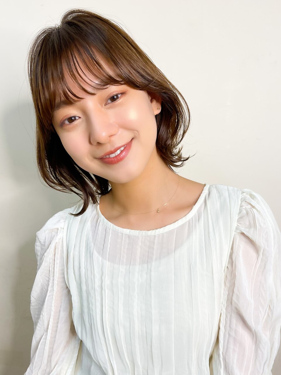 ふんわり美人なくびれボブスタイル