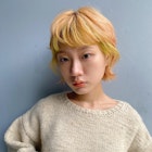 【下地 由美】インナーカラーウルフ