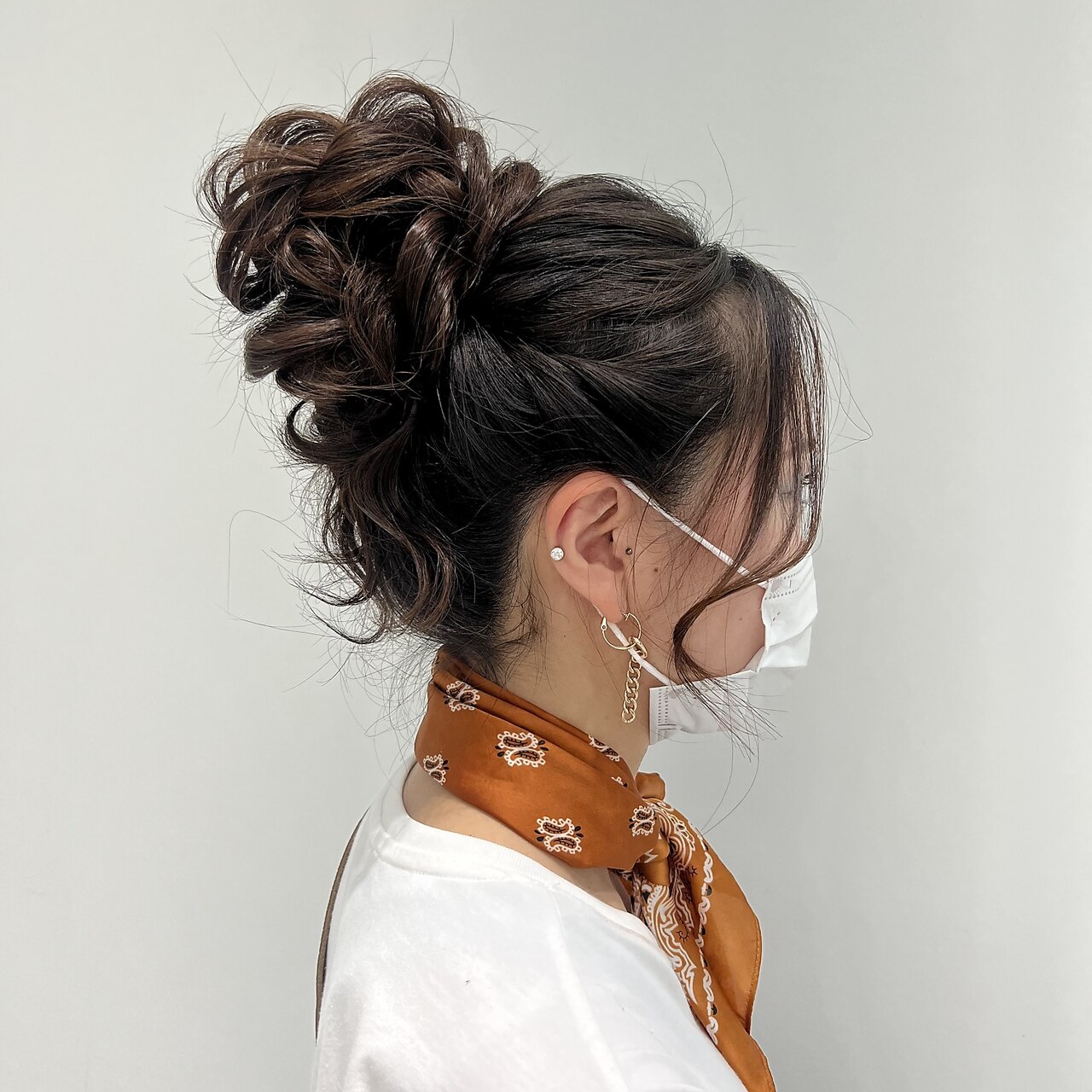 おだんごヘアセット