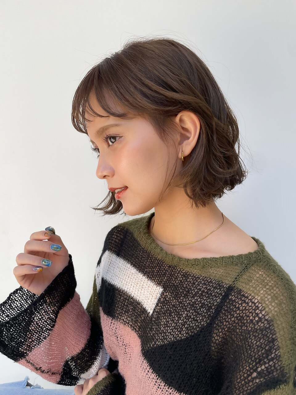 こなれボブパーマ