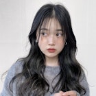 韓国風パーマコテ巻きパーマロングレイヤー ゆい奈