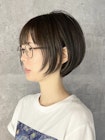 【ショートボブ×オリーブグレージュ】ウサミ