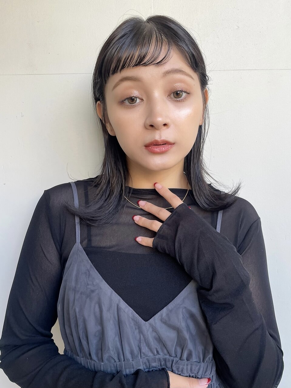 ＊オン眉×おくれ毛＊