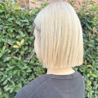 ホワイトブロンド/ダブルカラー/ホワイトベージュ/曳舟髪質改善