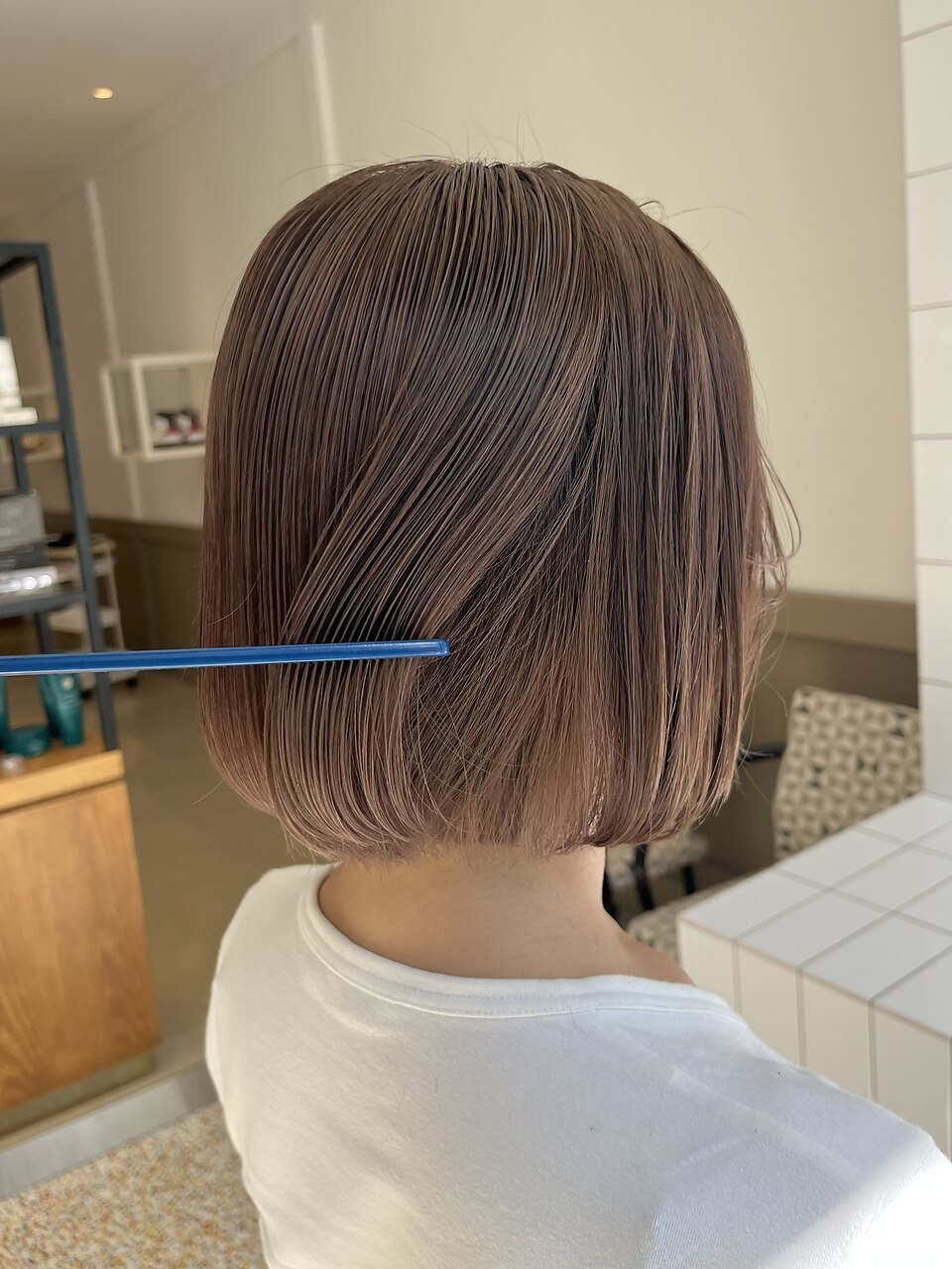 ○lavender beige × bob○