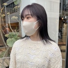 ブリーチなしダブルカラー ラベンダーグレージュ/落合