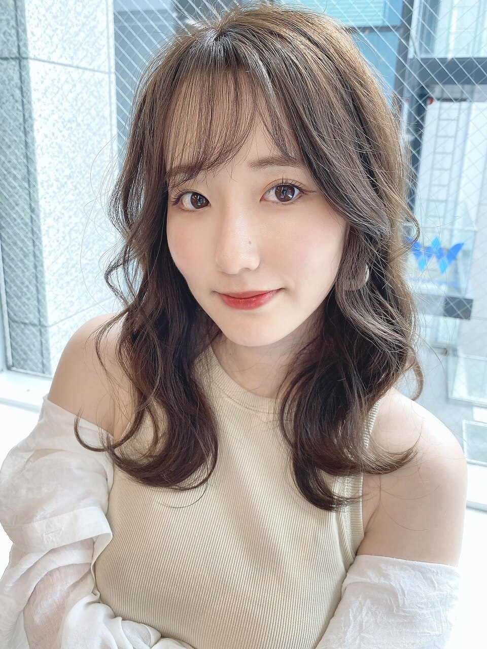 色素薄い系になれる◎ブリーチ無し透明感ショコラミルクティー☆