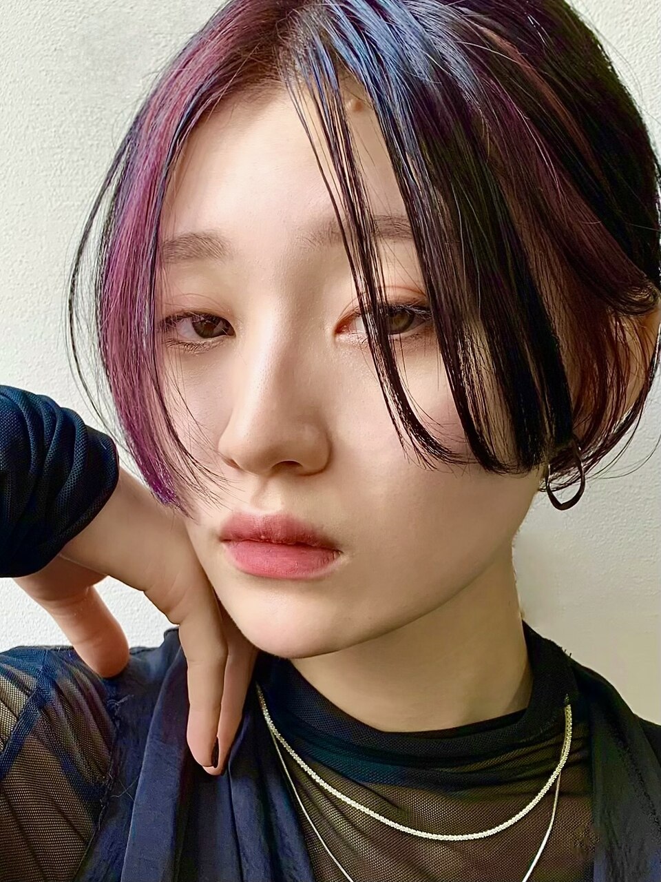 【 ハンサムショート × デザインインナーカラー 】浅野美紀