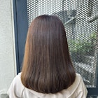 【salon de MiLK 原宿】ミディアムミントベージュカラー