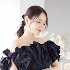 大人綺麗めローポーニーヘアアレンジ