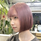 ショートボブケアブリーチダブルカラーミニボブハイトーンカラー