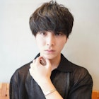 メンズ/センターパート