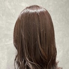 シアーカラーマロンベージュ髪質改善レイヤーカット