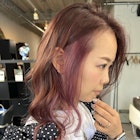 西区新町美容室★roots★インナーカラー★バーガンディー