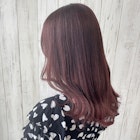 モテ髪☆韓国ピンクパープル