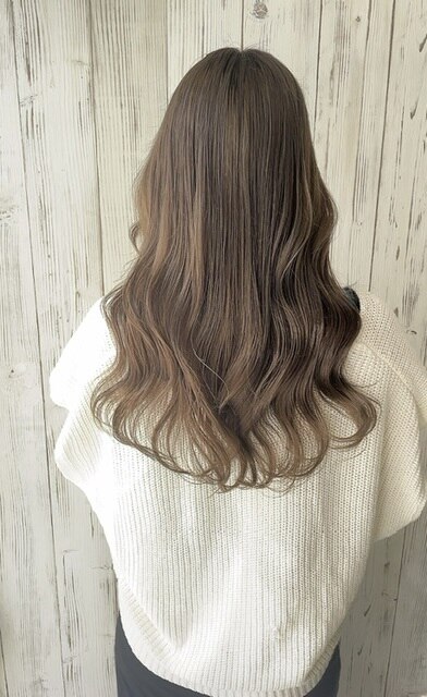 ラテベージュ×ラベンダーミルクティー