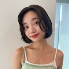 ワンホンボブタンバリモリボブ韓国_前髪マチルダボブ