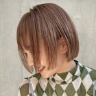 ハイトーンカラーミルクティーベージュケアブリーチダブルカラー